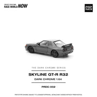Thumbnail for Pop Race 1:64 Nissan R32 GTR DARK CHROME