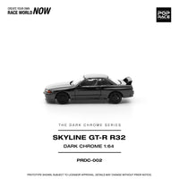 Thumbnail for Pop Race 1:64 Nissan R32 GTR DARK CHROME