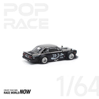 Thumbnail for Pop Race 1:64 Nissan Skyline GT-R DRIFT HAKOSUKA - COCA COLA ZERO JP BLACK CHROME