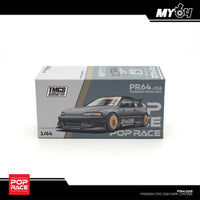 Pop Race 1:64 Mercedes-Benz CLK AMG GTR (Silver) Street Version PR640158 Pop Race 1:64 Mercedes-Benz CLK AMG GTR (Silver) Street Version PR640158