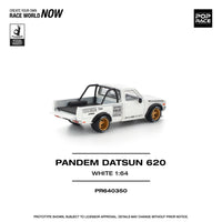 Thumbnail for Pop Race 1:64 Pandem Datsun 620 White