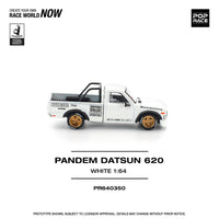 Thumbnail for Pop Race 1:64 Pandem Datsun 620 White