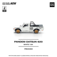 Thumbnail for Pop Race 1:64 Pandem Datsun 620 White