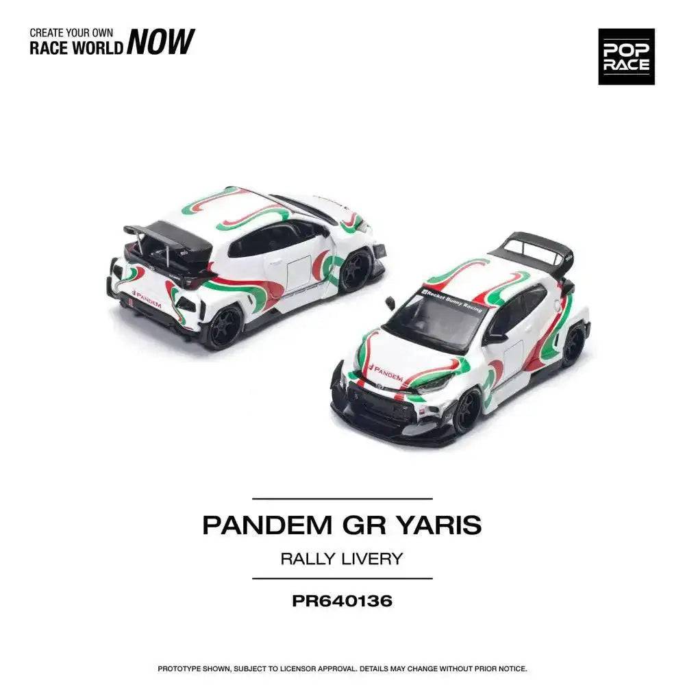 Pop Race 1:64 Pandem GR Yaris Rally Livery