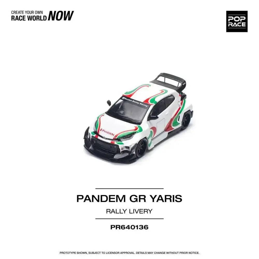 Pop Race 1:64 Pandem GR Yaris Rally Livery