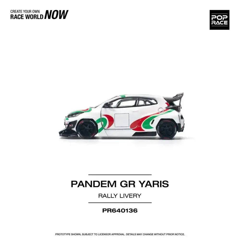 Pop Race 1:64 Pandem GR Yaris Rally Livery
