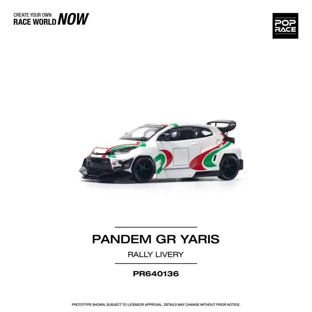 Pop Race 1:64 Pandem GR Yaris Rally Livery
