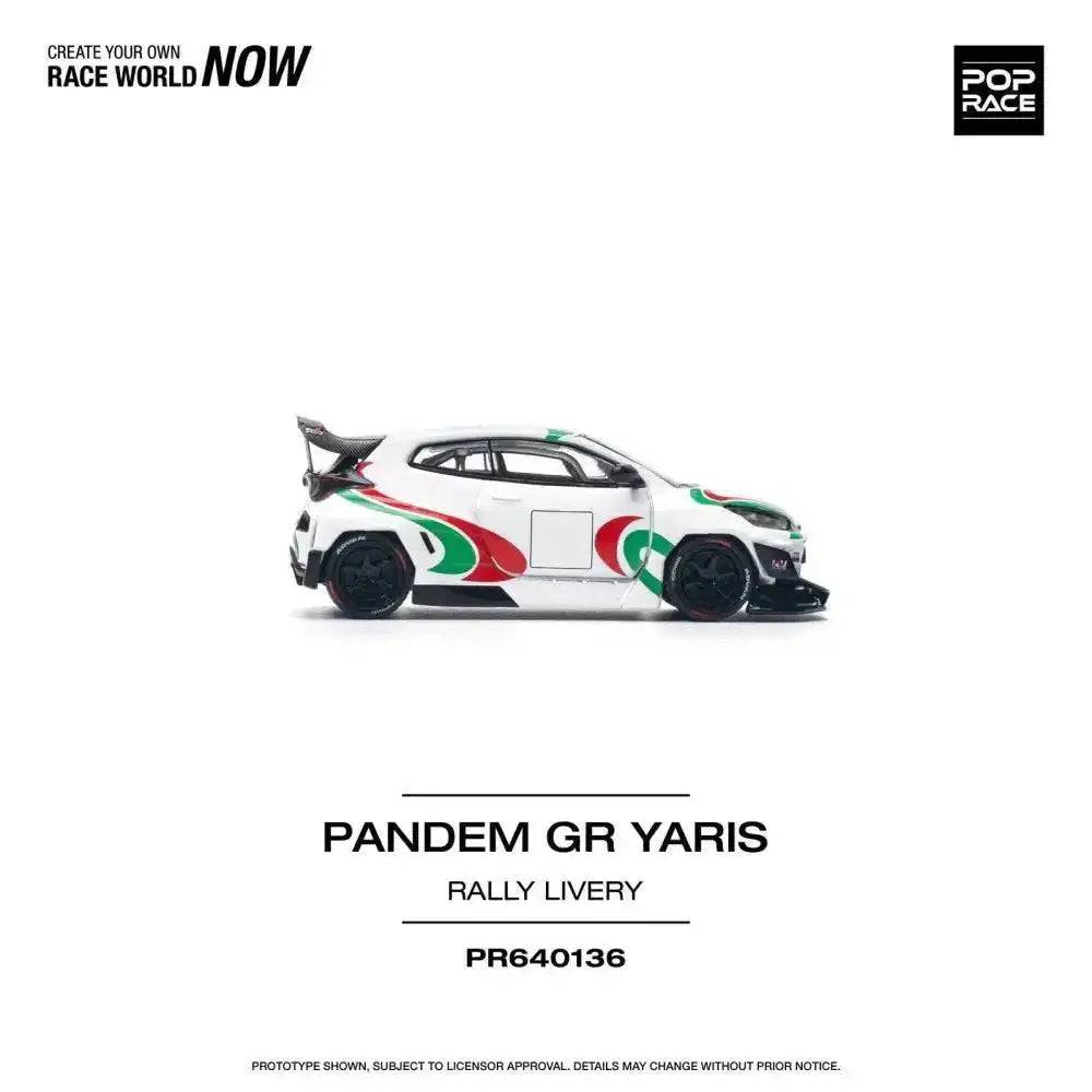 Pop Race 1:64 Pandem GR Yaris Rally Livery