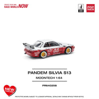 Thumbnail for Pop Race 1:64 Pandem Nissan Silvia S13 - MOONTECH RED NEW TOOLING