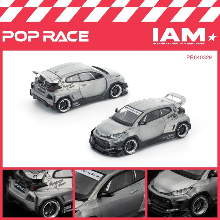 Pop Race 1:64 Pandem Toyota GR Yaris IAM Event Exclusive Raw