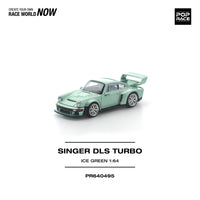 Thumbnail for Pop Race 1:64 Porsche 911 Singer DLS Turbo Die-Cast Model – Ice Green Pre-Order