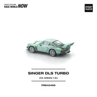 Thumbnail for Pop Race 1:64 Porsche 911 Singer DLS Turbo Die-Cast Model – Ice Green Pre-Order