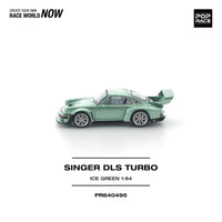 Thumbnail for Pop Race 1:64 Porsche 911 Singer DLS Turbo Die-Cast Model – Ice Green Pre-Order