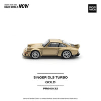Thumbnail for Pop Race 1:64 Porsche Singer DLS Turbo ROAD GOLD