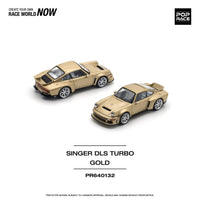 Thumbnail for Pop Race 1:64 Porsche Singer DLS Turbo ROAD GOLD