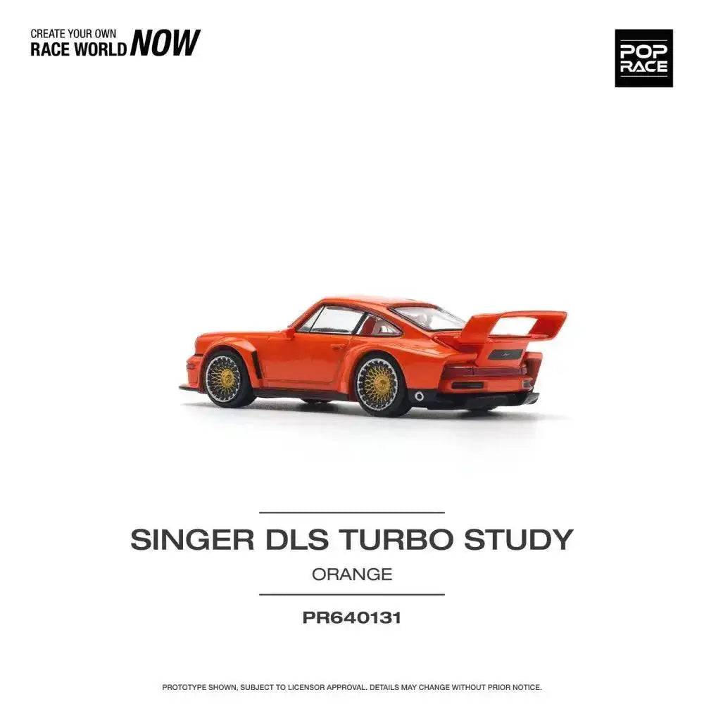 Pop Race 1:64 Porsche Singer DLS Turbo TRACK Orange