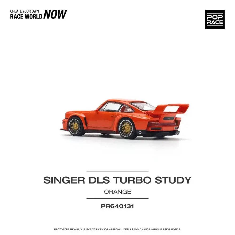 Pop Race 1:64 Porsche Singer DLS Turbo TRACK Orange