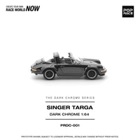 Thumbnail for Pop Race 1:64 Porsche Singer Targa DARK CHROME