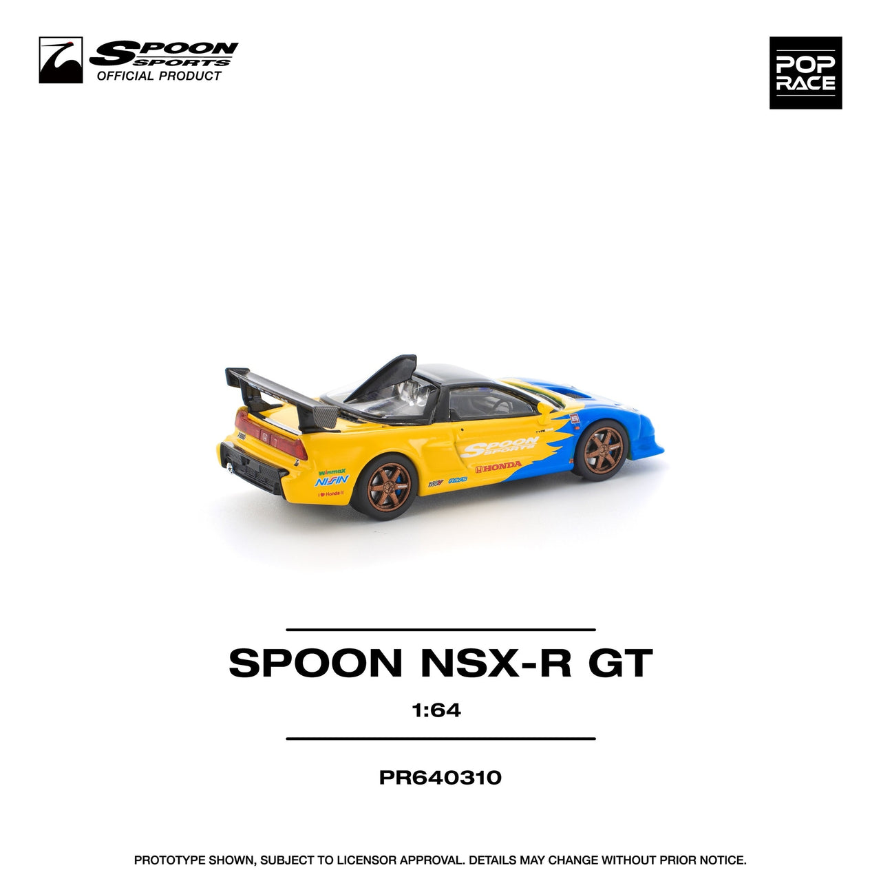 Pop Race 1:64 Spoon Honda NSX-R GT