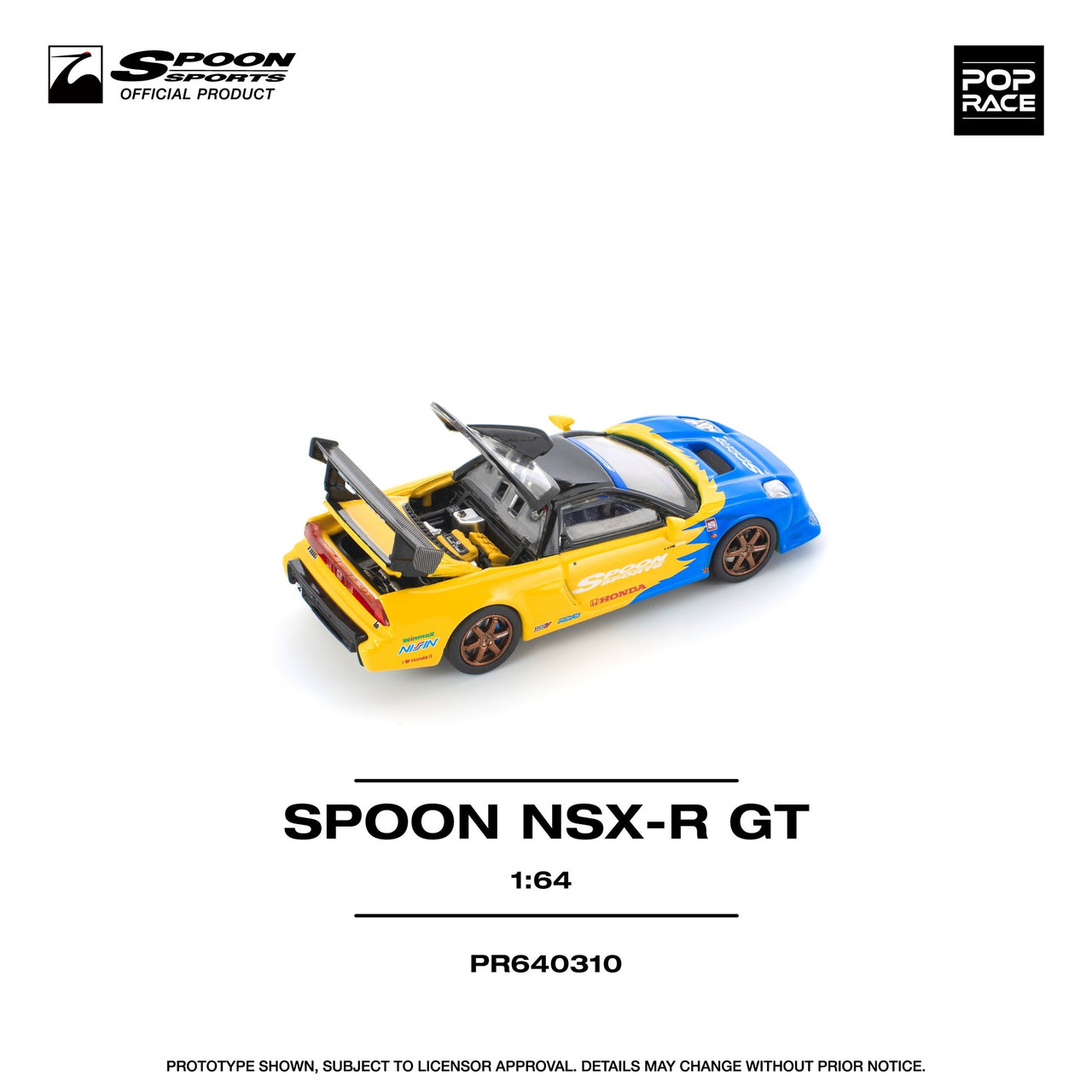Pop Race 1:64 Spoon Honda NSX-R GT