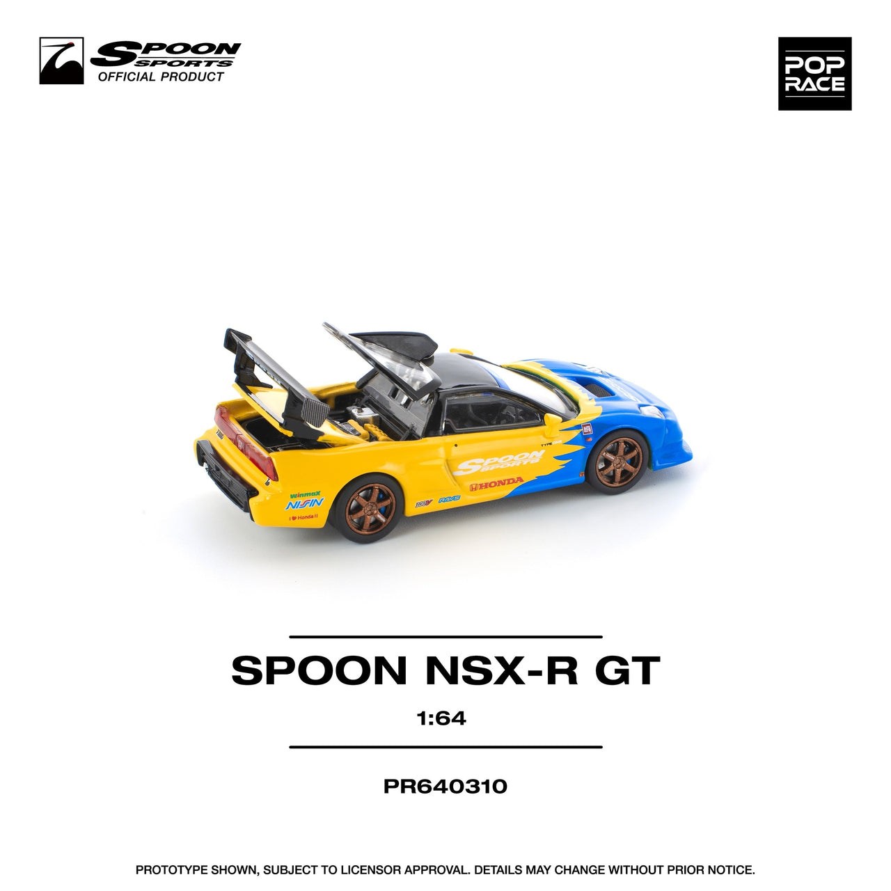 Pop Race 1:64 Spoon Honda NSX-R GT