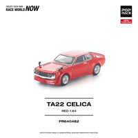 Thumbnail for Pop Race 1:64 Toyota TA22 Celica Die-Cast Model – Classic Red Pre-Order