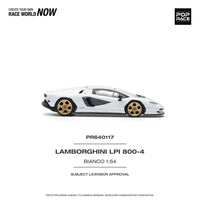 Thumbnail for Pop Race 1:64Lamborghini Countach LPI 800-4 Bianco Siderale