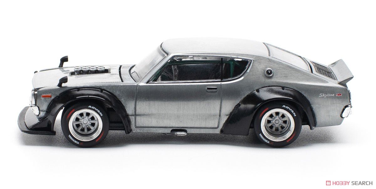 Pop Race x Enigma 1:64 Nissan Skyline KPGC110 Kenmeri Raw Material