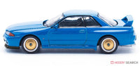 Thumbnail for Pop Race x Enigma 1:64 Nissan Skyline R32 Bayside Blue