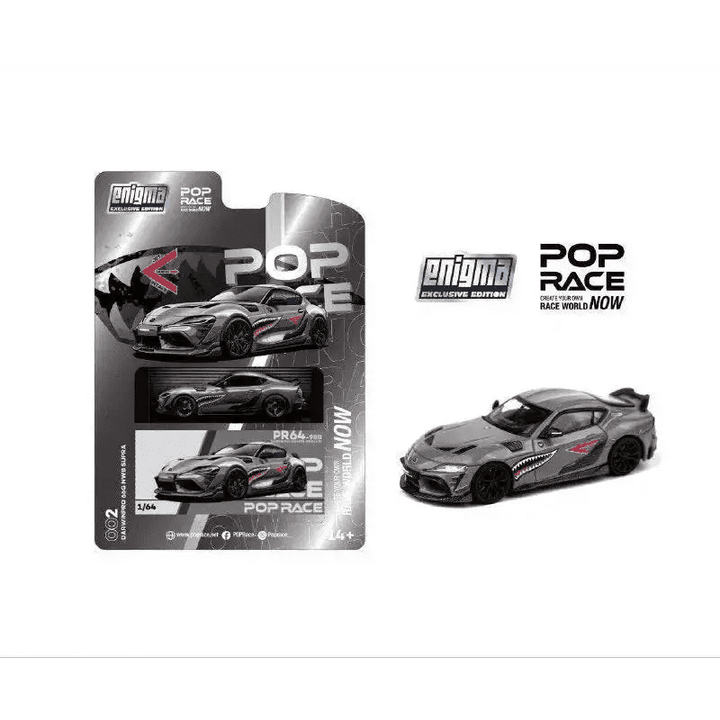 PRE-ORDER) Pop Race x Enigma 1:64 Toyota Supra DARWIN