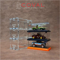 Thumbnail for COVAL RBX-101-3PK Acrylic Display Case for Standard Hot Wheels RLC Boxed Cars *Stackable