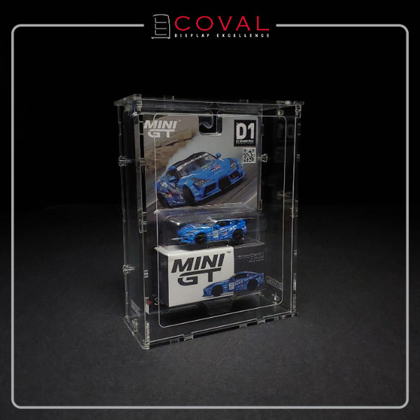 COVAL SGT-101 Acrylic Display Case for Single Mini GT Mijo Exclusive Blister Packed Car