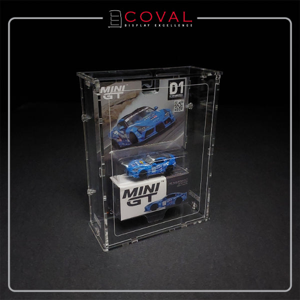 COVAL SGT-101 Acrylic Display Case for Single Mini GT Mijo Exclusive Blister Packed Car