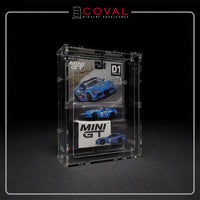 Thumbnail for COVAL SGT-101 Acrylic Display Case for Single Mini GT Mijo Exclusive Blister Packed Car