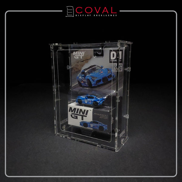 COVAL SGT-101 Acrylic Display Case for Single Mini GT Mijo Exclusive Blister Packed Car