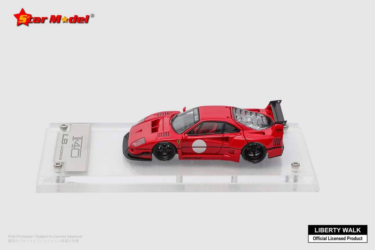 Star Model 1:64 LBWK Ferrari F40 Red