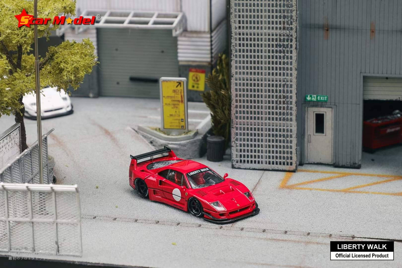 Star Model 1:64 LBWK Ferrari F40 Red