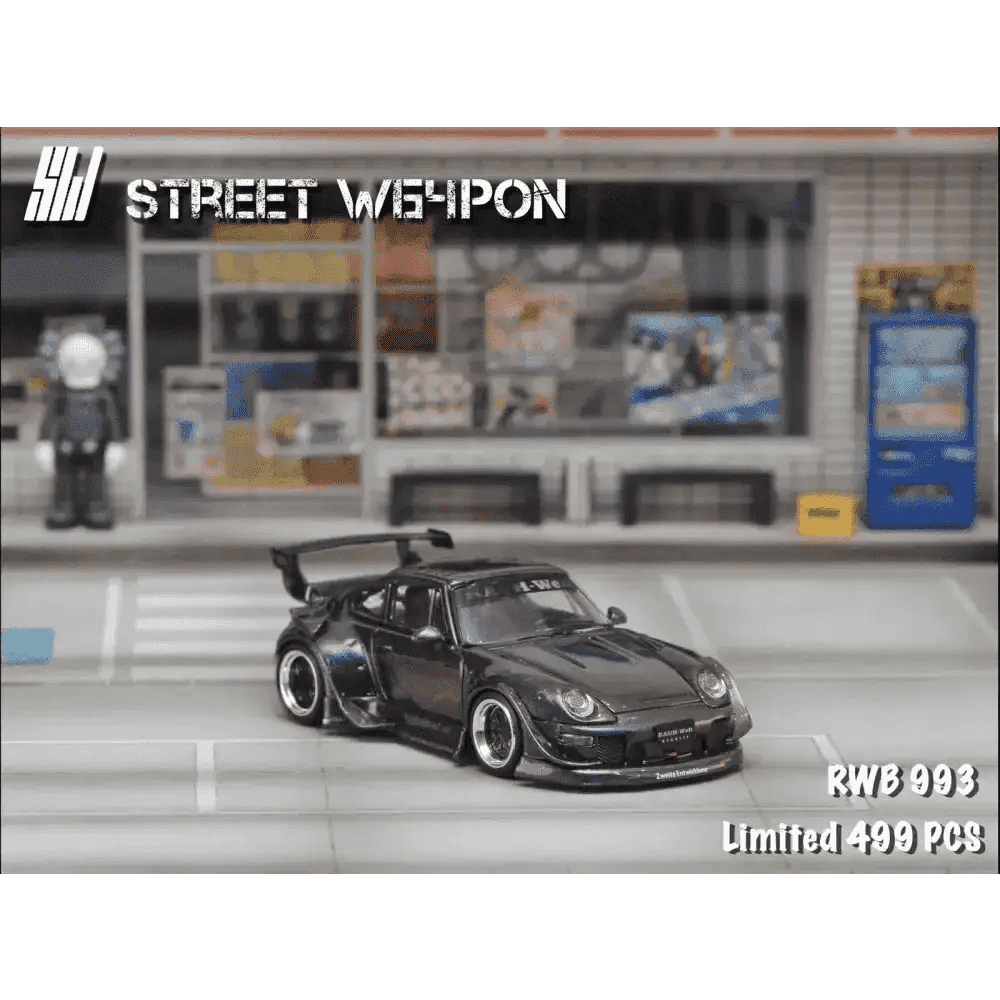 Street Weapon 1:64 Porsche RWB993 Chameleon