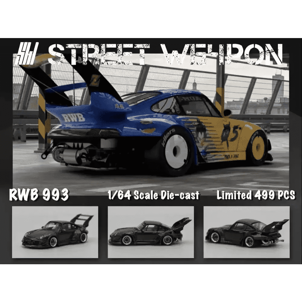 Street Weapon 1:64 RWB993 Dragon Ball Vegeta