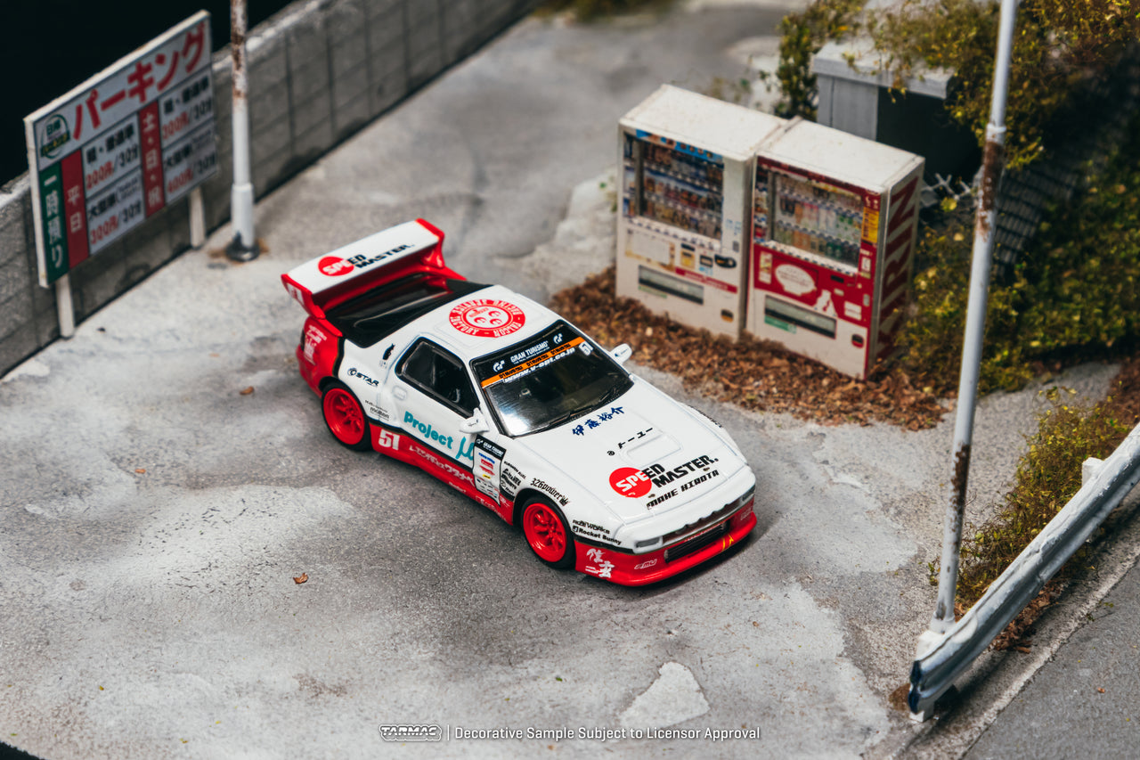 (PRE-ORDER) Tarmac Works 1:64 Pandem Mazda RX-7 FC3S, Watanabe