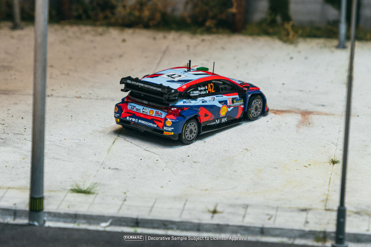 (PRE-ORDER) Tarmac Works 1:64 Hyundai i20 N Rally1 Hybrid, Rally Sweden 2023