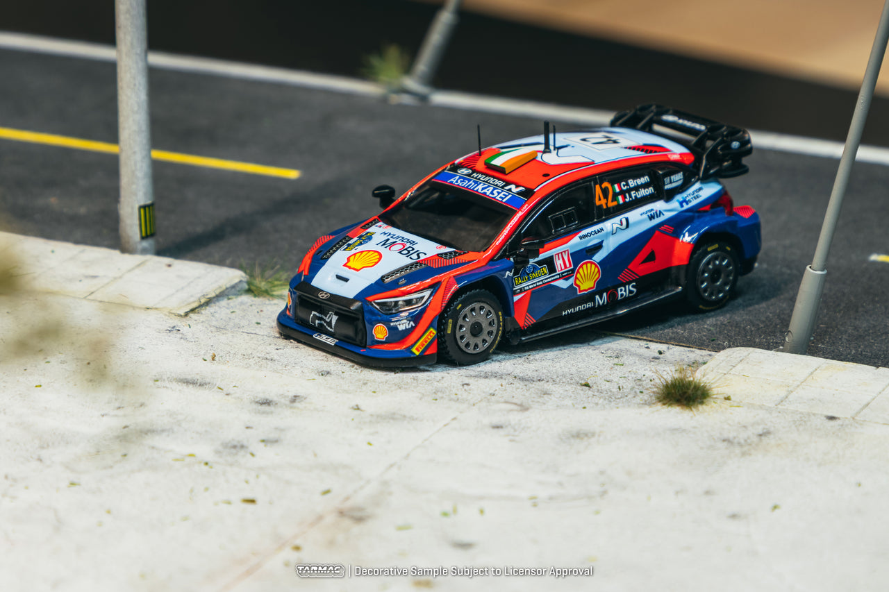 (PRE-ORDER) Tarmac Works 1:64 Hyundai i20 N Rally1 Hybrid, Rally Sweden 2023