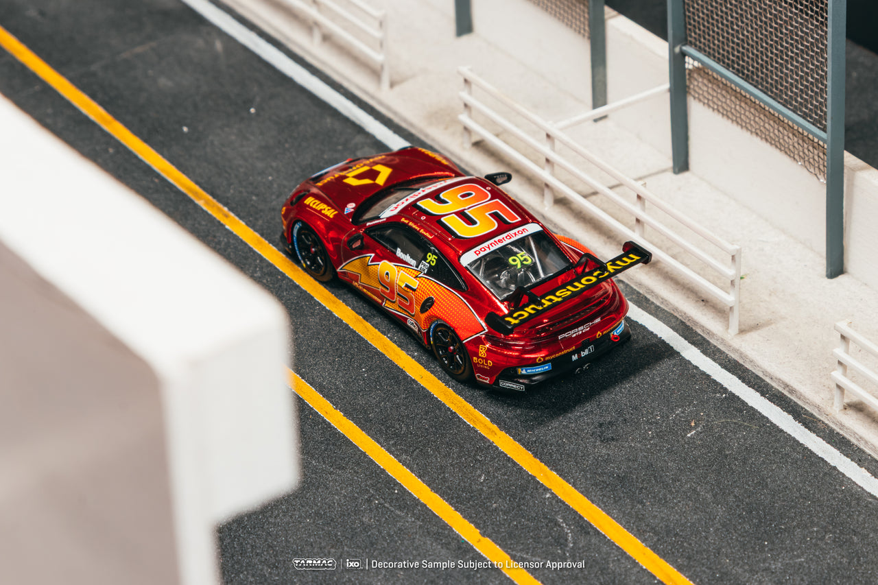 (PRE-ORDER) Tarmac Works 1:64 Porsche 911 GT3 Cup (992), Porsche Carrera Cup Australia 2025, Brett Boulton