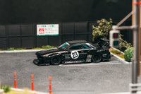 Thumbnail for (PRE-ORDER) Tarmac Works 1:64 LB-KAIDO WORKS Nissan R32 Skyline, Black