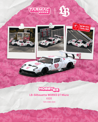 Thumbnail for (PRE-ORDER) Tarmac Works 1:64 LB-Silhouette WORKS GT Miura, KIDS