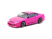 Thumbnail for PRE-ORDER Tarmac Works 1:64 Nissan Silvia S15 Pink Mijo Excliusives Blister