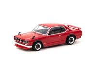 Thumbnail for Tarmac Works 1:64 Nissan Skyline 2000 GT-R KPGC10 Red Malaysia Special Edition