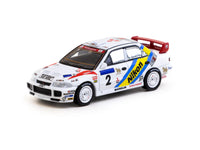 Thumbnail for Tarmac Works 1:64 Mitsubishi Lancer Evolution III Hong Kong-Beijing Rally 1995 #2 Winner