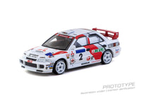Thumbnail for (PRE-ORDER) Tarmac Works 1:64 Mitsubishi Lancer Evolution III Hong Kong Beijing Rally Winner