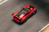 Thumbnail for (PRE-ORDER) Tarmac Works x Minichamps 1:64 Porsche GT3RS(992.1) MR, Red